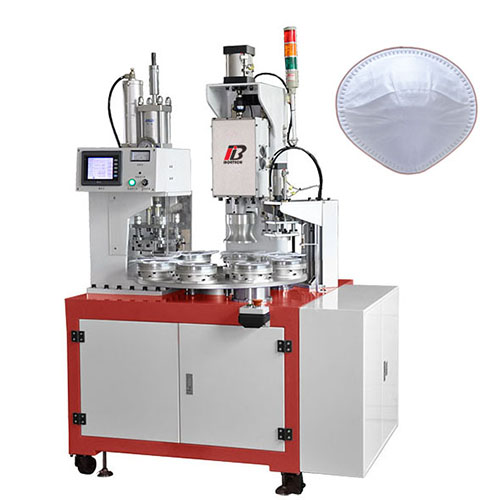 Rotary Table  Sealing & Cutting Machine  for N95 Cup-like Mask 
